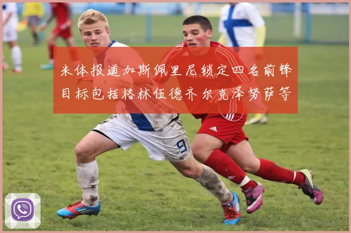 米体报道加斯佩里尼锁定四名前锋目标包括格林伍德齐尔克泽努萨等人